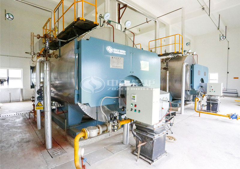 6 tph WNS condensing gas-fired fire tube boiler project for chemical industry