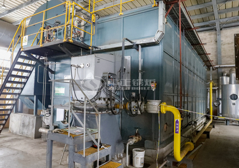 30 tph SZS series condensing gas-fired steam boiler project for chemical industry