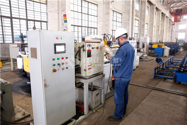 6 tph WNS condensing gas-fired steam boiler for rare earth factory